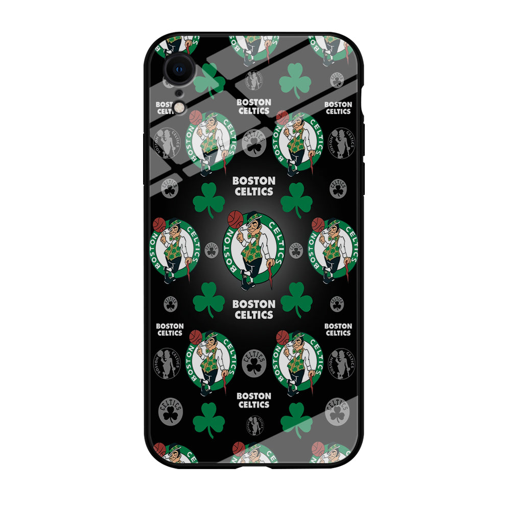 NBA Boston Celtic Basketball 001 iPhone XR Case-Phone Case-Tempered Glass Case-Altracase