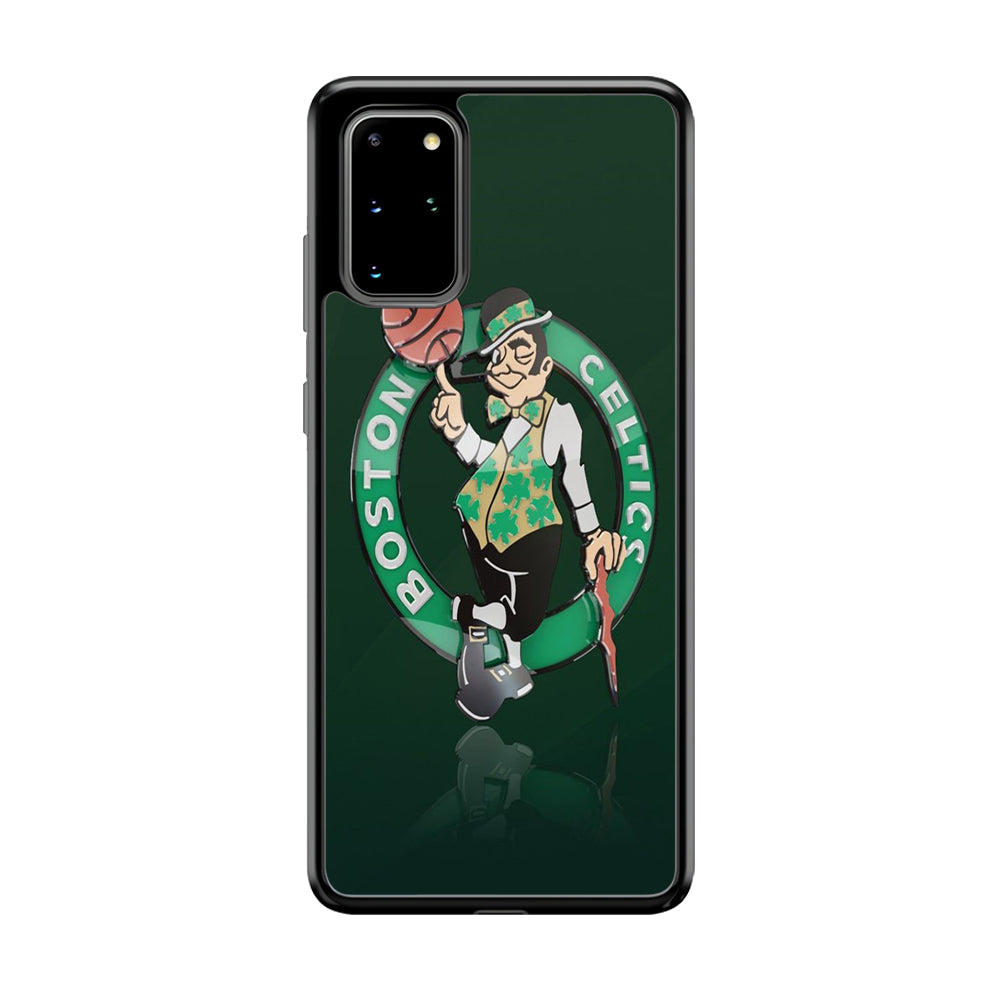 NBA Boston Celtic Basketball 002 Samsung Galaxy S20 Plus Case-Phone Case-Tempered Glass Case-Altracase