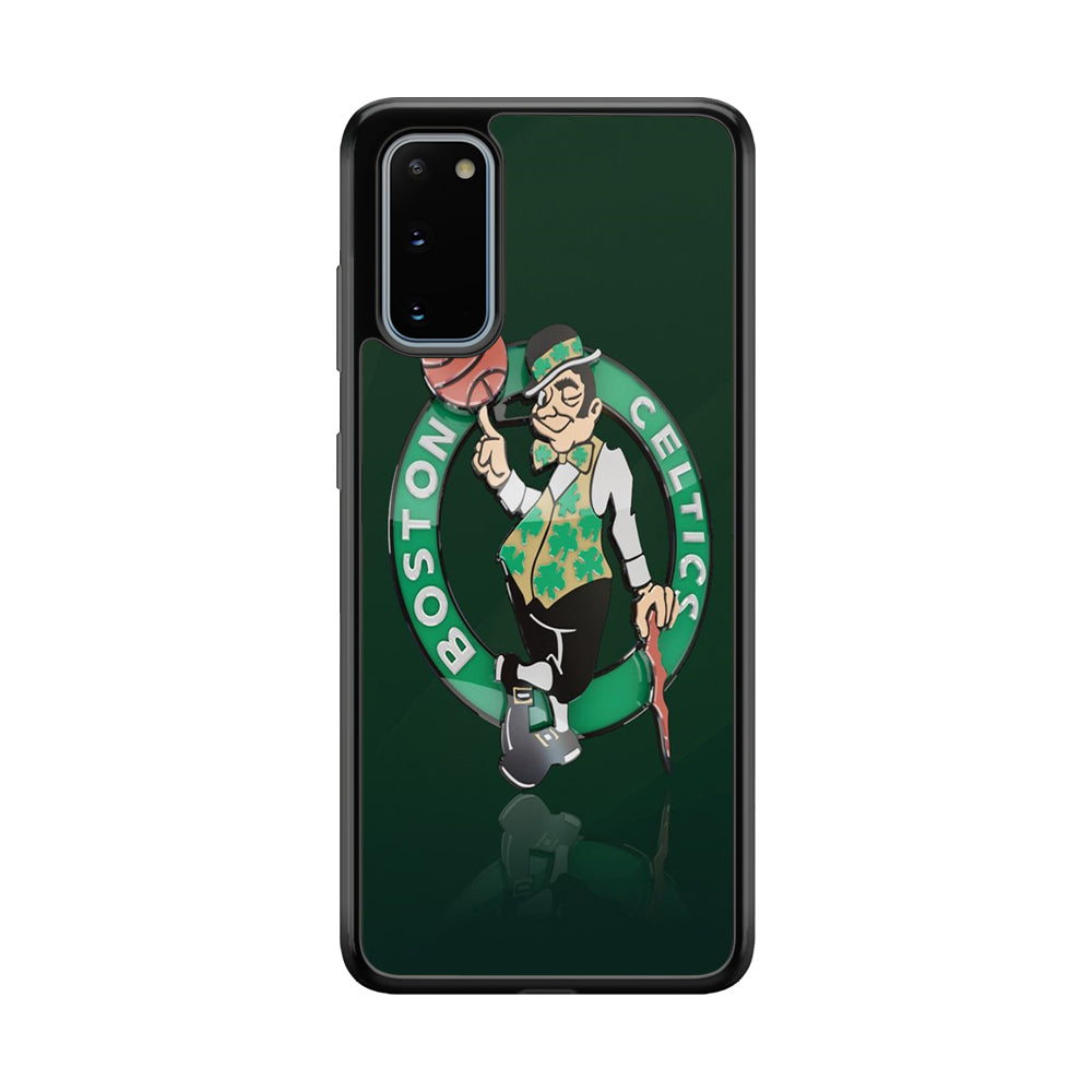 NBA Boston Celtic Basketball 002 Samsung Galaxy S20 Case-Phone Case-Tempered Glass Case-Altracase
