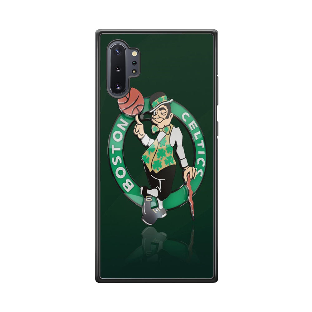 NBA Boston Celtic Basketball 002 Samsung Galaxy Note 10 Plus Case-Phone Case-Tempered Glass Case-Altracase