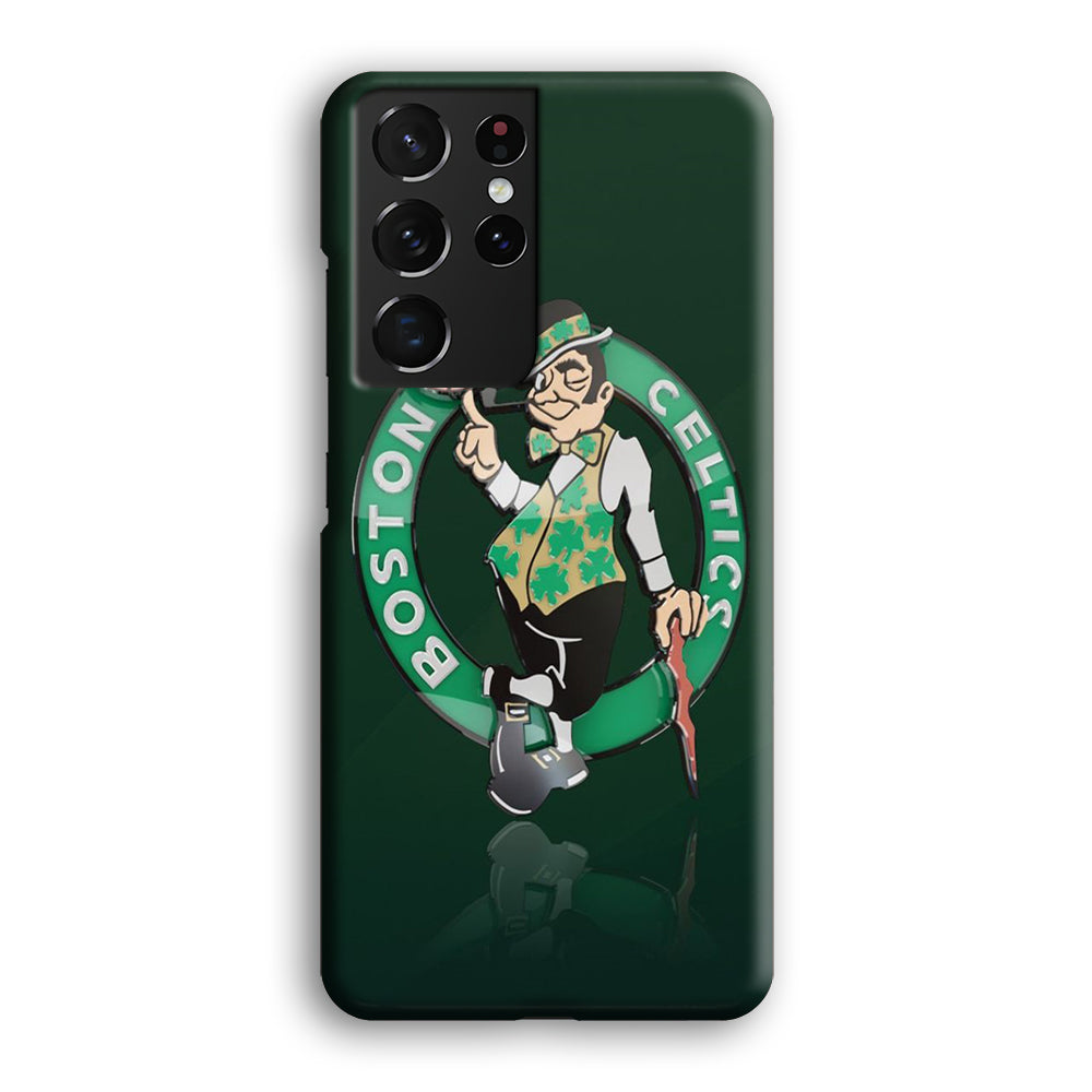 NBA Boston Celtic Basketball 002 Samsung Galaxy S24 Ultra Case-Phone Case-3D Case-Altracase