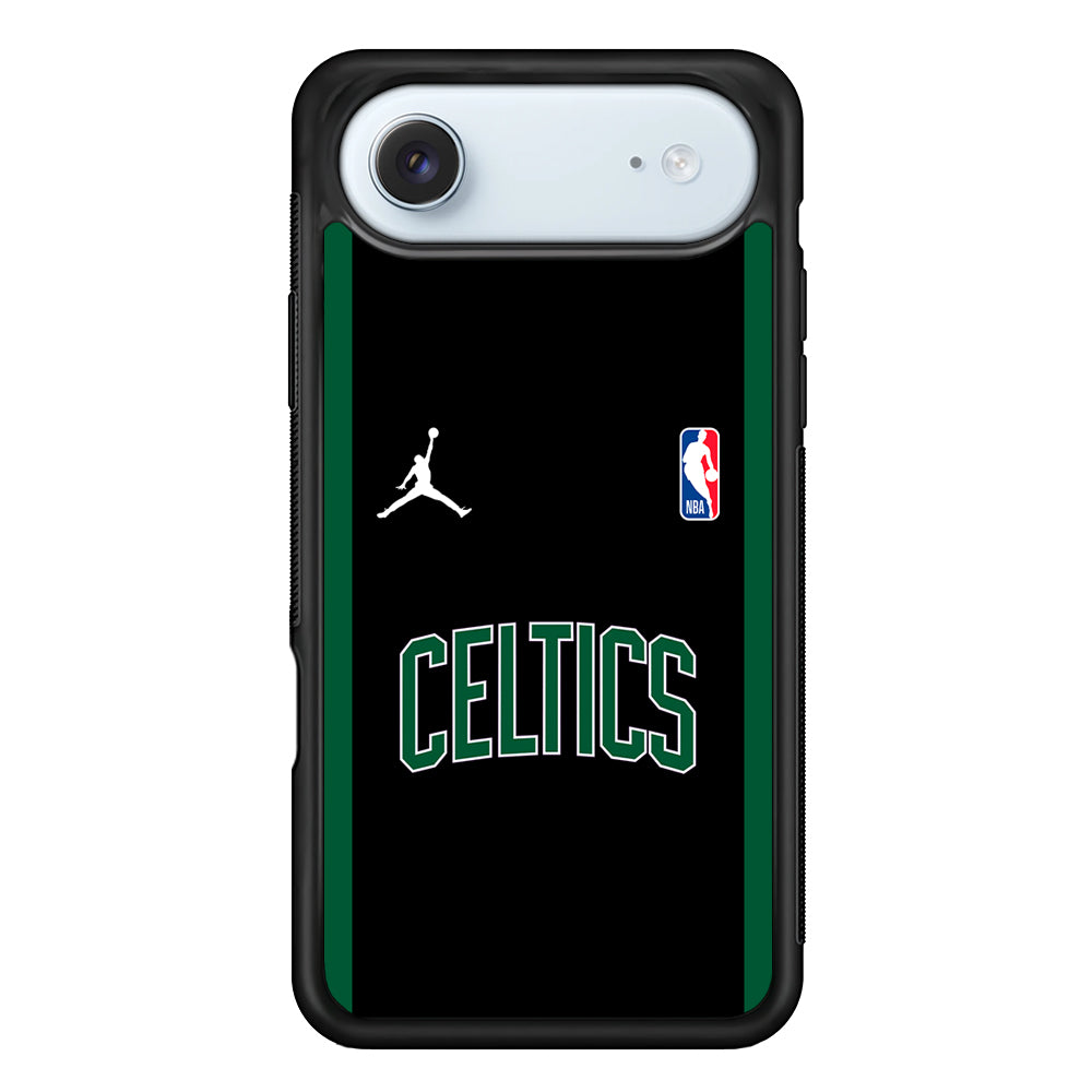 NBA Boston Celtics Black Jordan iPhone 17 Air Case - Altracase