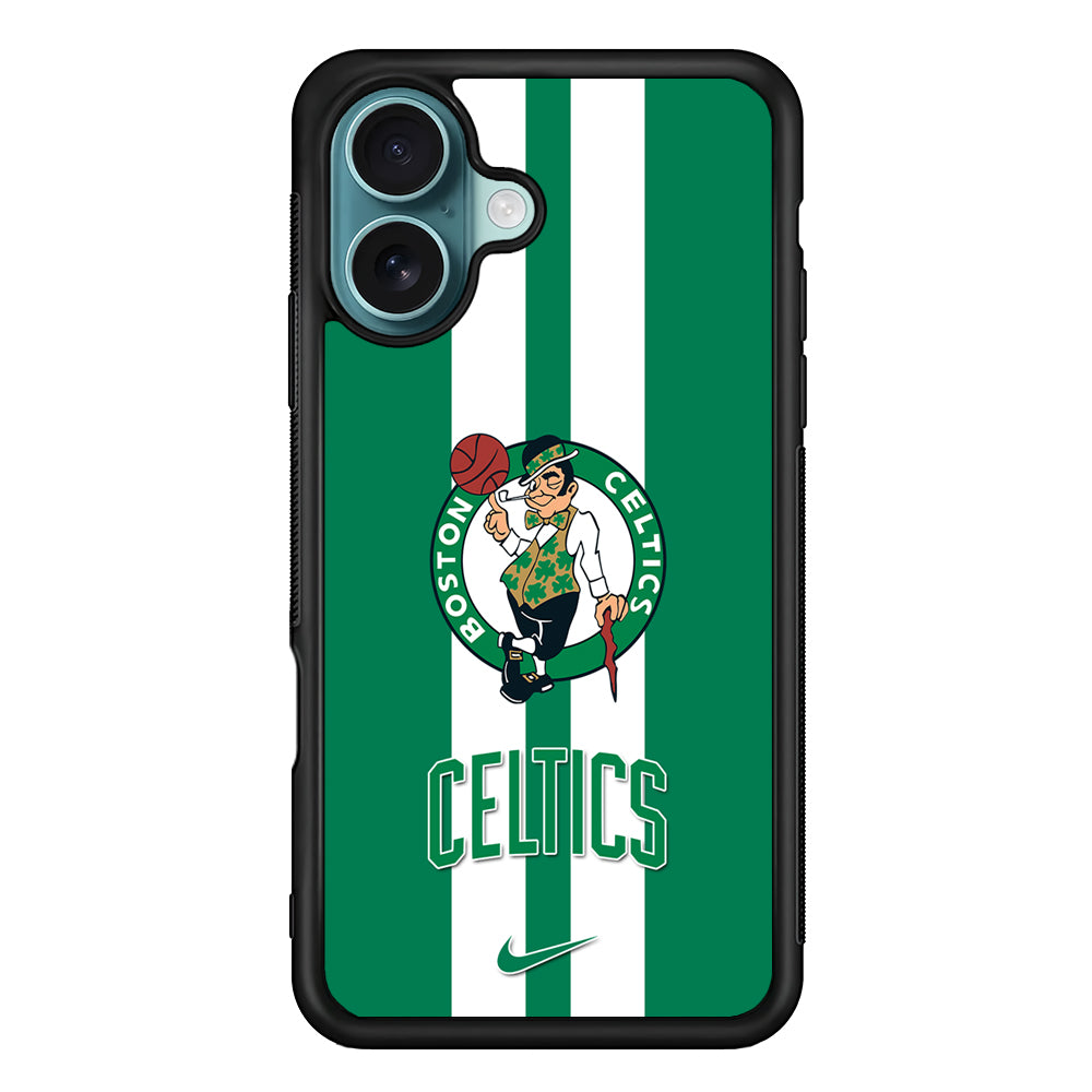 NBA Boston Celtics Green Nike iPhone 16 Case - Altracase