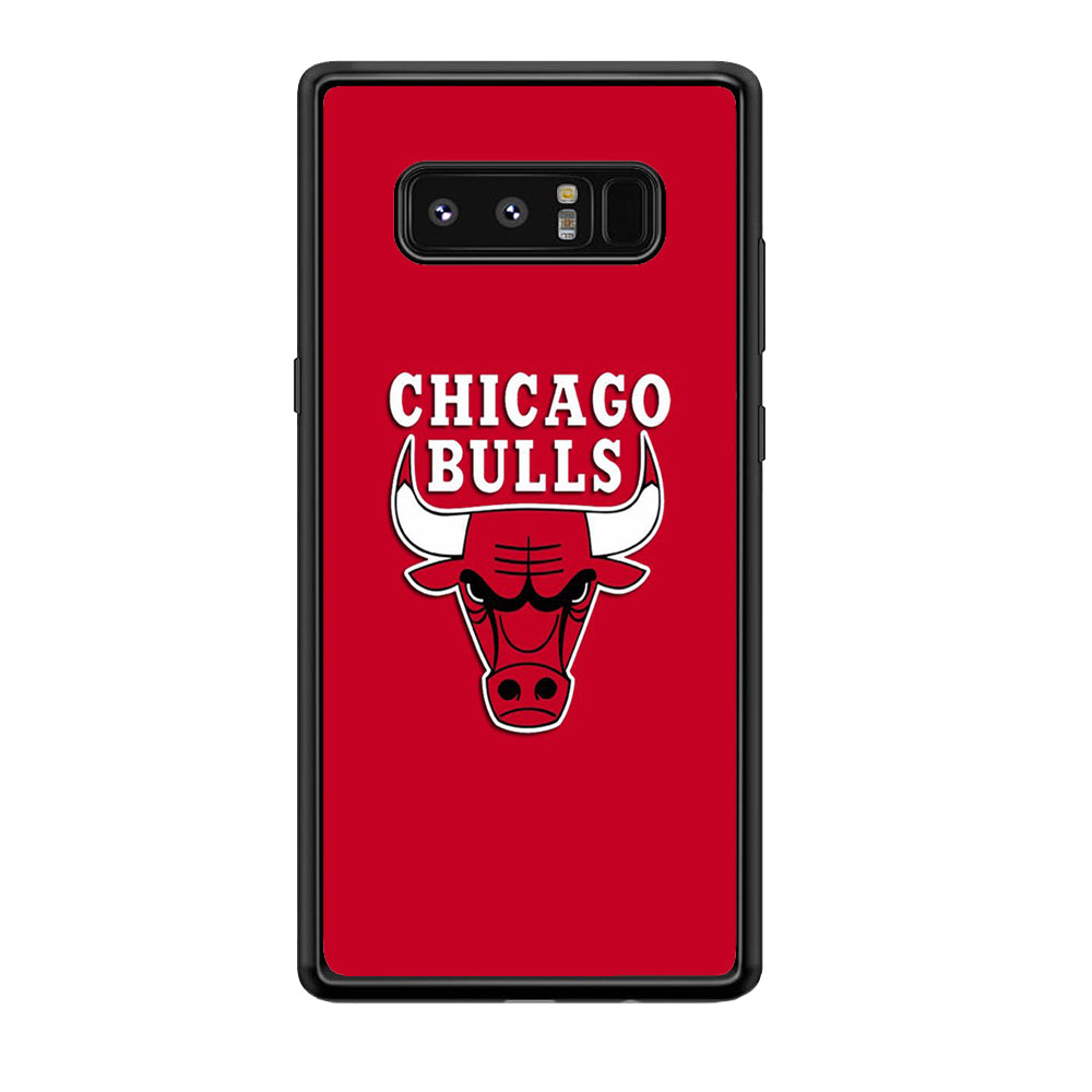 NBA Chicago Bulls Basketball 001 Samsung Galaxy Note 8 Case-Phone Case-Tempered Glass Case-Altracase