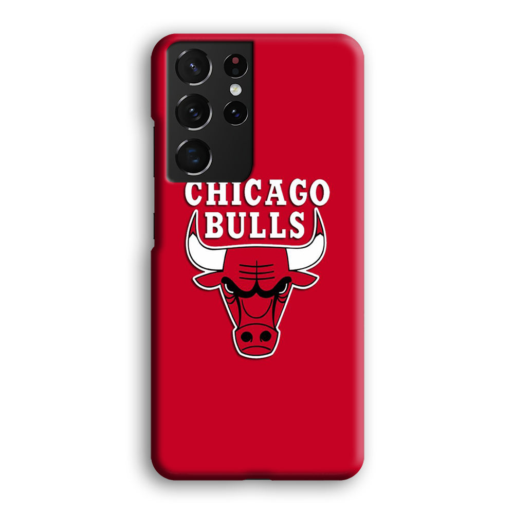 NBA Chicago Bulls Basketball 001 Samsung Galaxy S21 Ultra Case-Phone Case-3D Case-Altracase