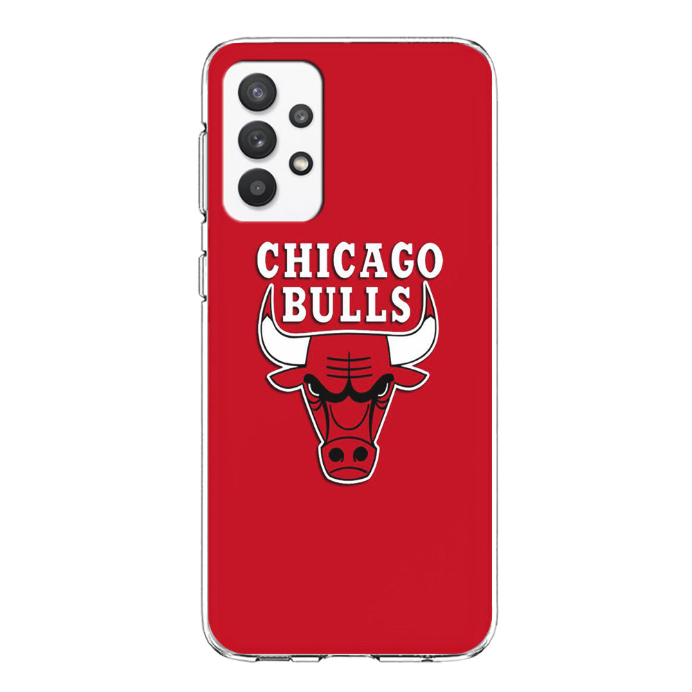 NBA Chicago Bulls Basketball 001 Samsung Galaxy A32 Case-Phone Case-Clear Soft Case-Altracase