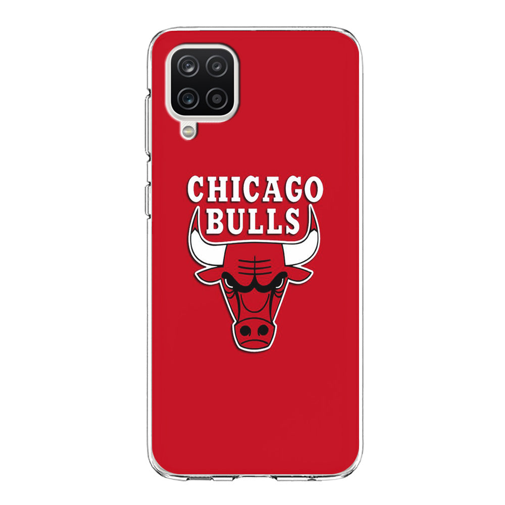 NBA Chicago Bulls Basketball 001 Samsung Galaxy A12 Case-Phone Case-Clear Soft Case-Altracase