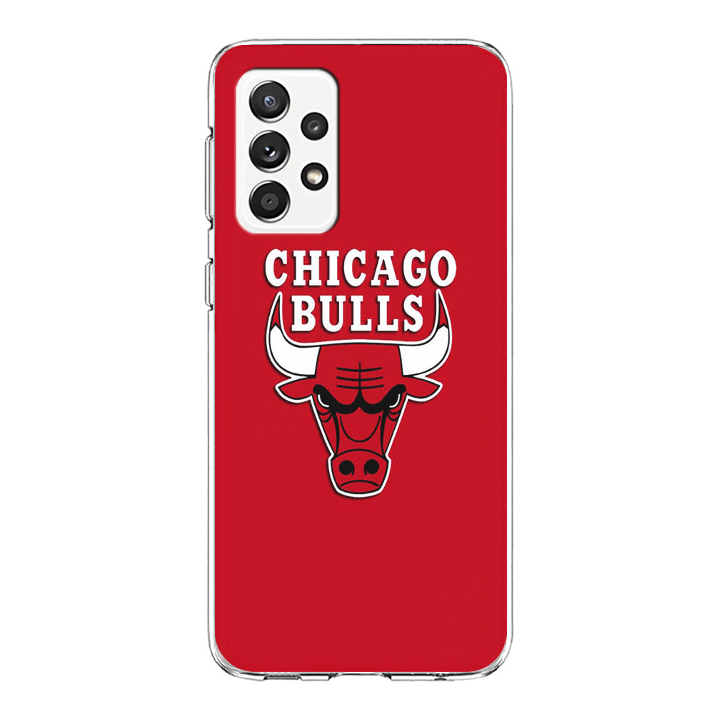 NBA Chicago Bulls Basketball 001 Samsung Galaxy A72 Case-Phone Case-Clear Soft Case-Altracase