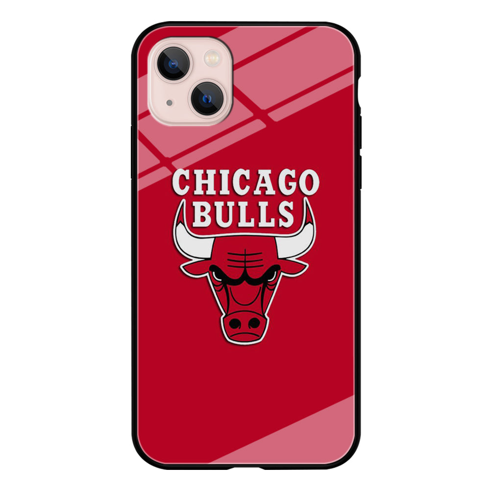 NBA Chicago Bulls Basketball 001 iPhone 15 Plus Case-Phone Case-Tempered Glass Case-Altracase
