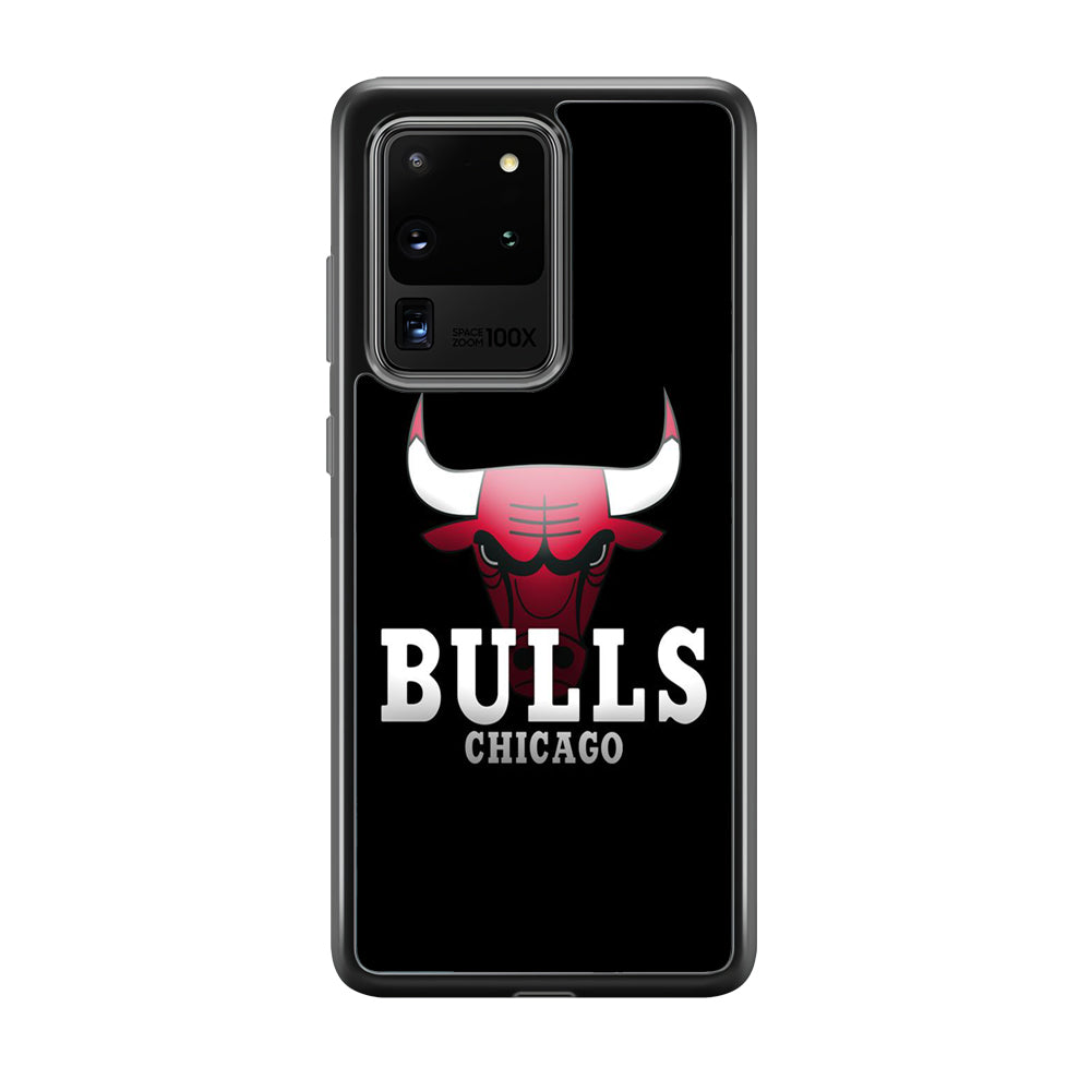 NBA Chicago Bulls Basketball 002 Samsung Galaxy S20 Ultra Case-Phone Case-Tempered Glass Case-Altracase