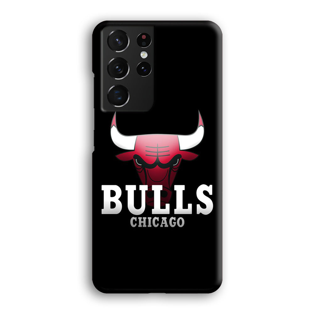 NBA Chicago Bulls Basketball 002 Samsung Galaxy S21 Ultra Case-Phone Case-3D Case-Altracase