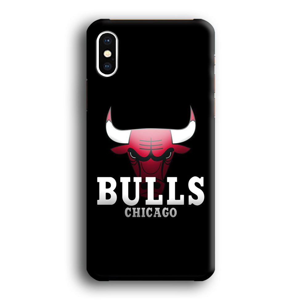 NBA Chicago Bulls Basketball 002 iPhone Xs Case-Phone Case-3D Case-Altracase
