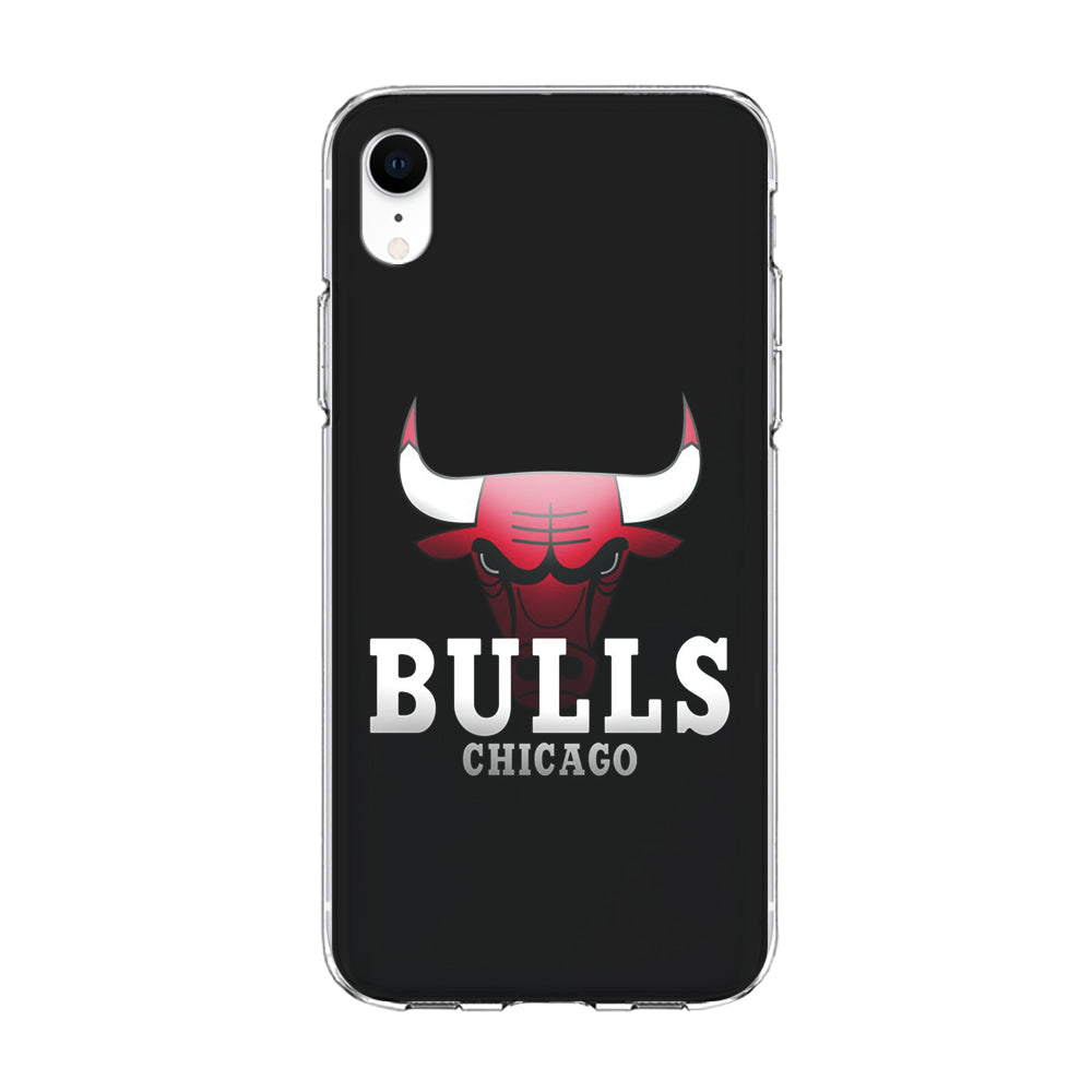 NBA Chicago Bulls Basketball 002 iPhone XR Case-Phone Case-Clear Soft Case-Altracase