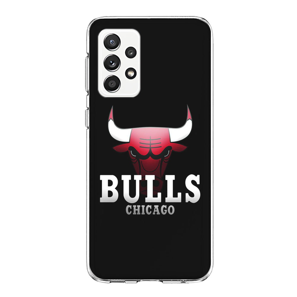 NBA Chicago Bulls Basketball 002 Samsung Galaxy A72 Case-Phone Case-Clear Soft Case-Altracase