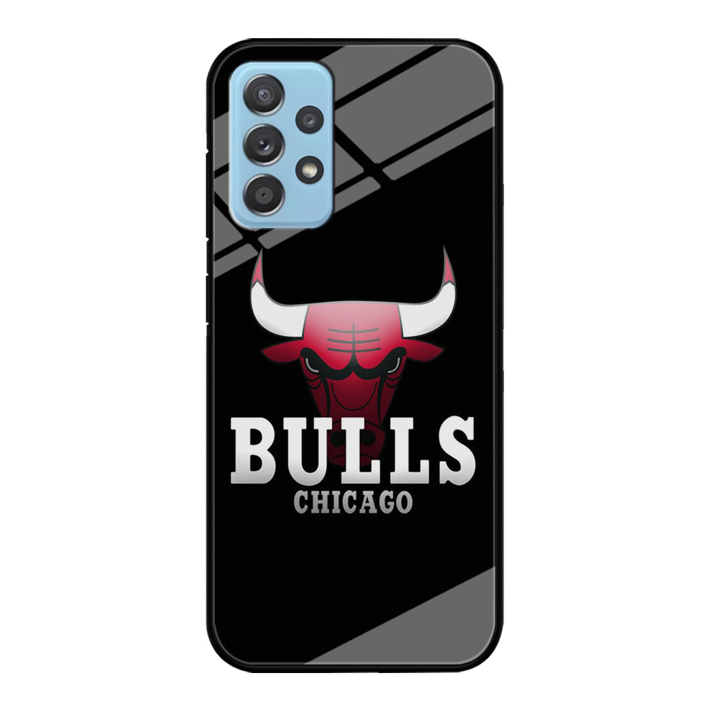 NBA Chicago Bulls Basketball 002 Samsung Galaxy A72 Case-Phone Case-Tempered Glass Case-Altracase