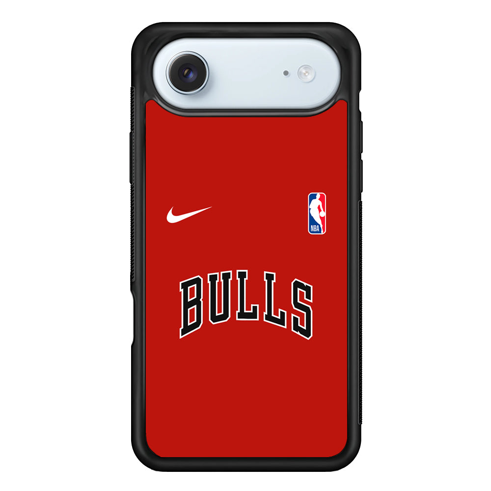 NBA Chicago Bulls Red Nike iPhone 17 Air Case - Altracase