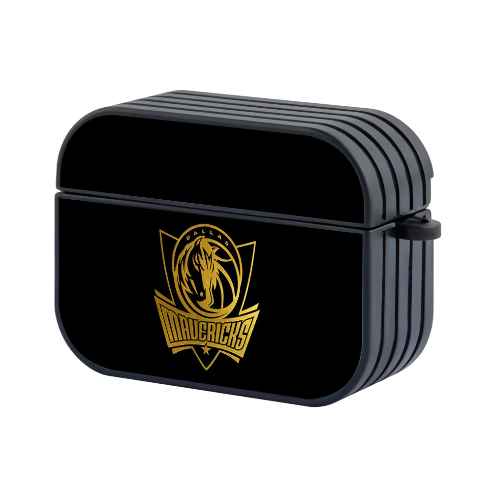 NBA Dallas Mavericks Gold Logo Apple Airpods Pro Case-AirPods Pro Case-Altracase