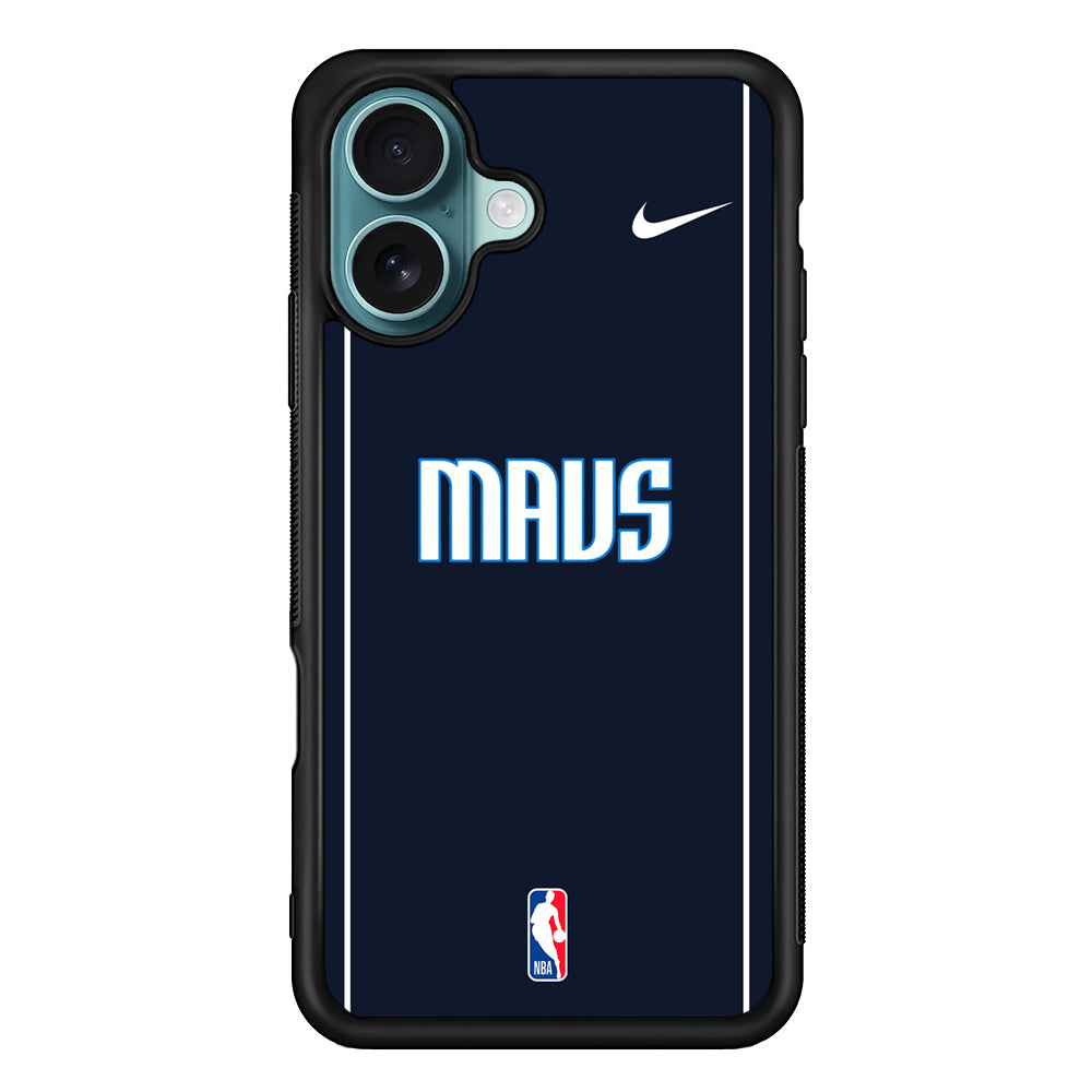NBA Dallas Mavericks Navy Nike iPhone 16 Case - Altracase