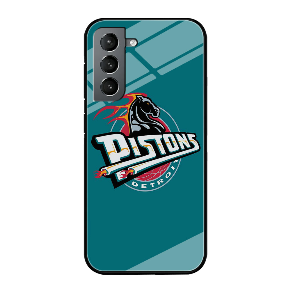 NBA Detroit Pistons Basketball 001 Samsung Galaxy S23 Plus Case-Phone Case-Tempered Glass Case-Altracase