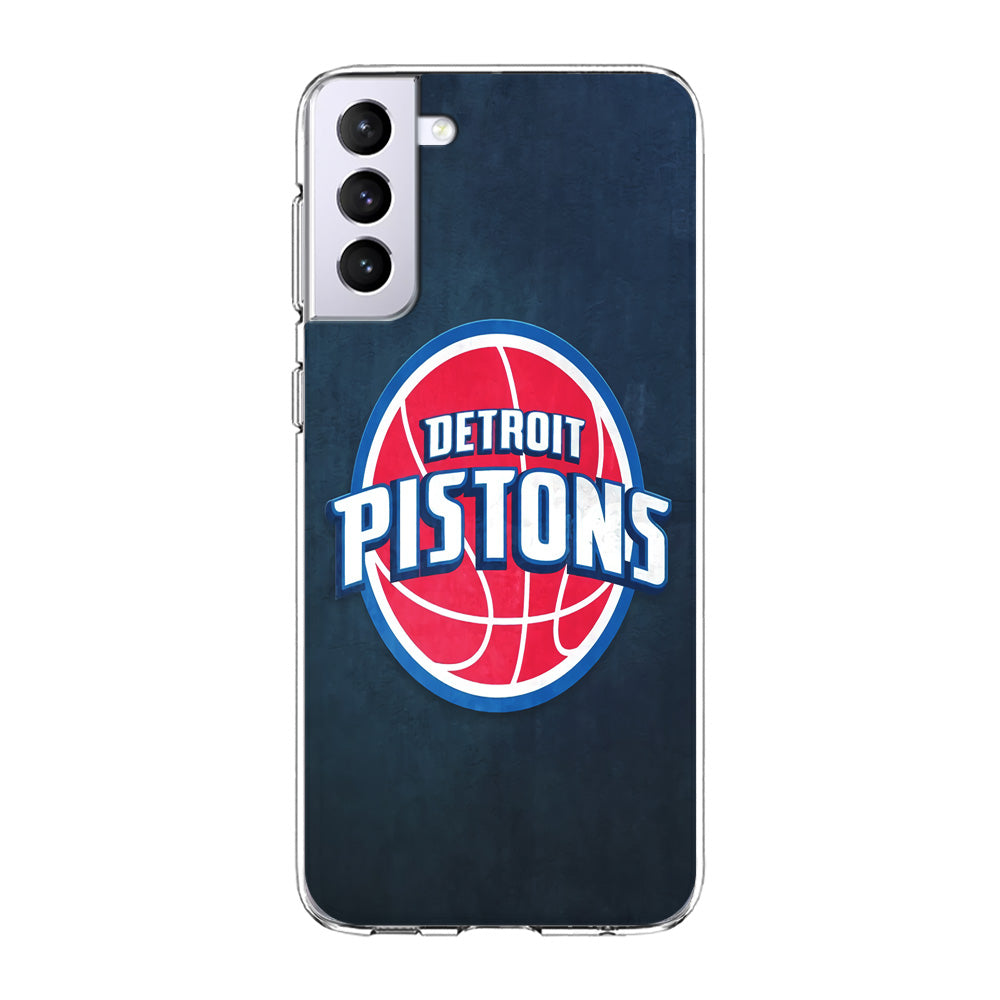 NBA Detroit Pistons Basketball 002 Samsung Galaxy S24 Case-Phone Case-Clear Soft Case-Altracase