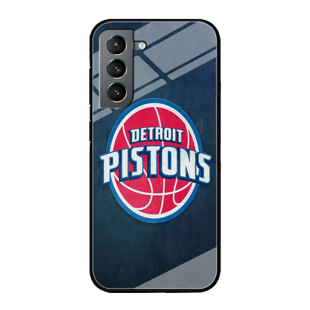 NBA Detroit Pistons Basketball 002 Samsung Galaxy S22 Case-Phone Case-Tempered Glass Case-Altracase