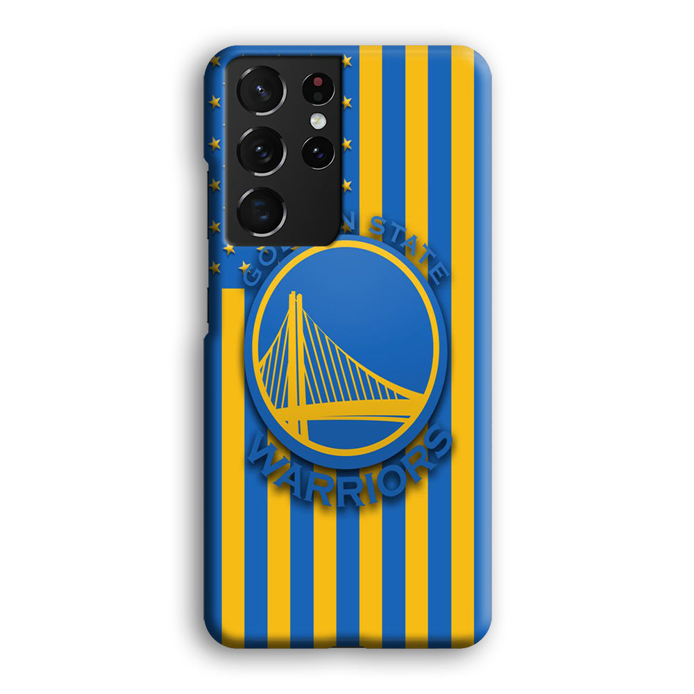 NBA Golden State Warriors Basketball 001 Samsung Galaxy S21 Ultra Case-Phone Case-3D Case-Altracase