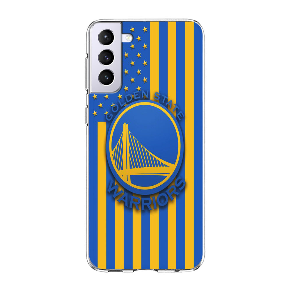 NBA Golden State Warriors Basketball 001 Samsung Galaxy S24 Plus Case-Phone Case-Clear Soft Case-Altracase