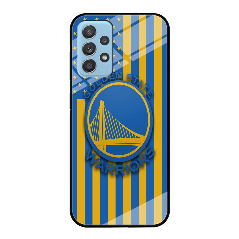 NBA Golden State Warriors Basketball 001 Samsung Galaxy A72 Case-Phone Case-Tempered Glass Case-Altracase