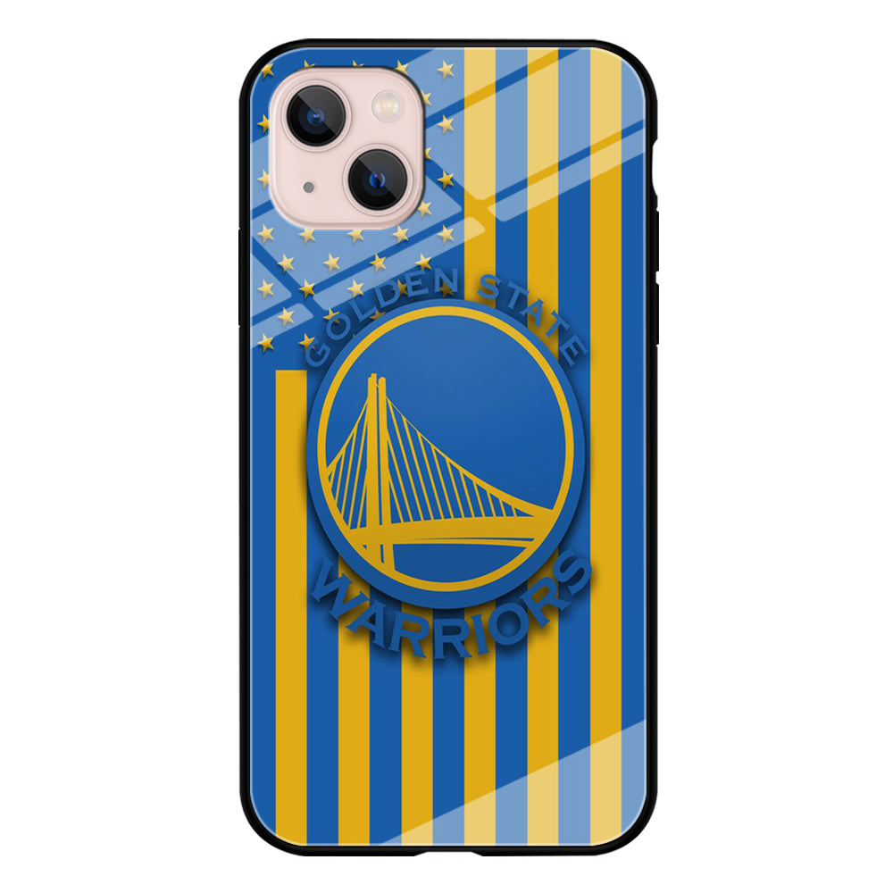 NBA Golden State Warriors Basketball 001 iPhone 15 Plus Case-Phone Case-Tempered Glass Case-Altracase