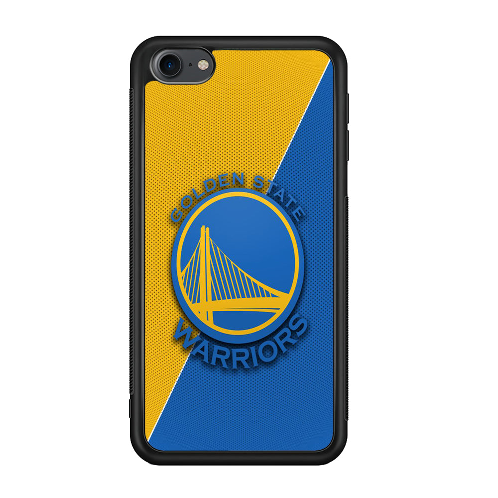 NBA Golden State Warriors Basketball 002 iPod Touch 6 Case-Phone Case-Rubber White (2D Case)-Altracase