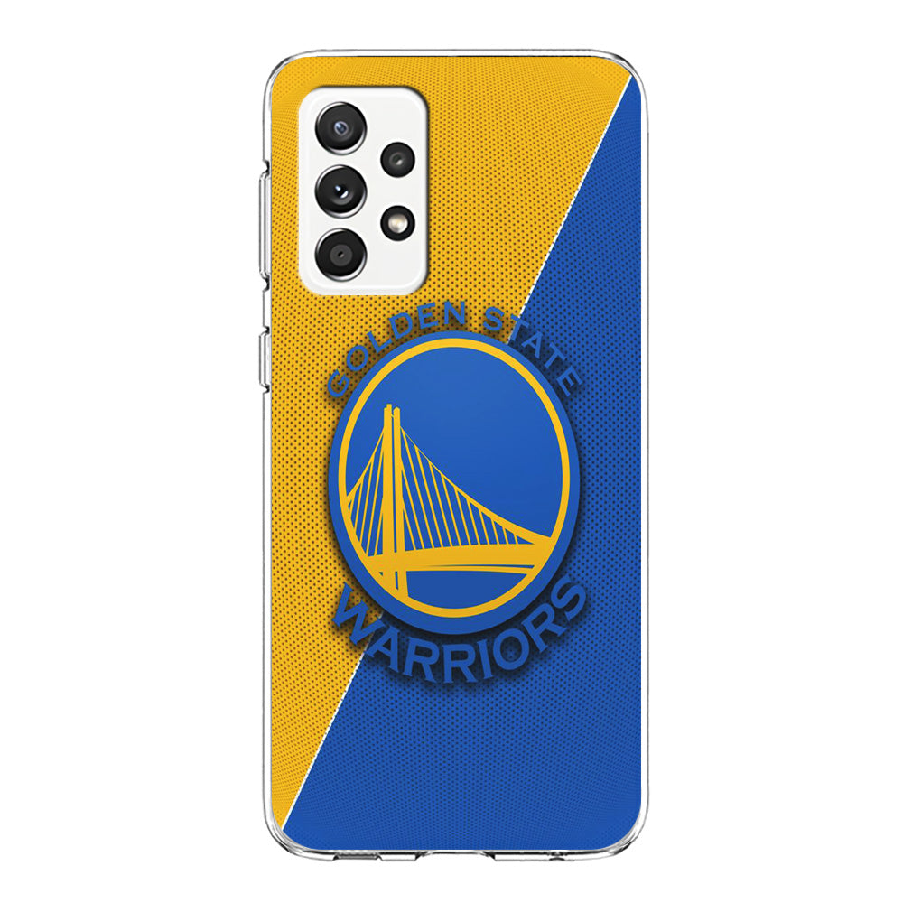 NBA Golden State Warriors Basketball 002 Samsung Galaxy A72 Case-Phone Case-Clear Soft Case-Altracase