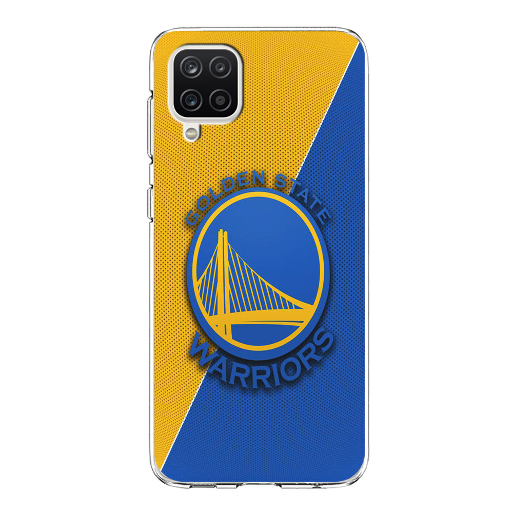 NBA Golden State Warriors Basketball 002 Samsung Galaxy A12 Case-Phone Case-Clear Soft Case-Altracase