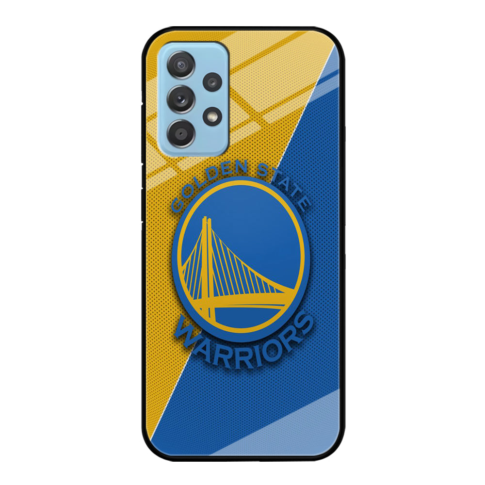 NBA Golden State Warriors Basketball 002 Samsung Galaxy A72 Case-Phone Case-Tempered Glass Case-Altracase
