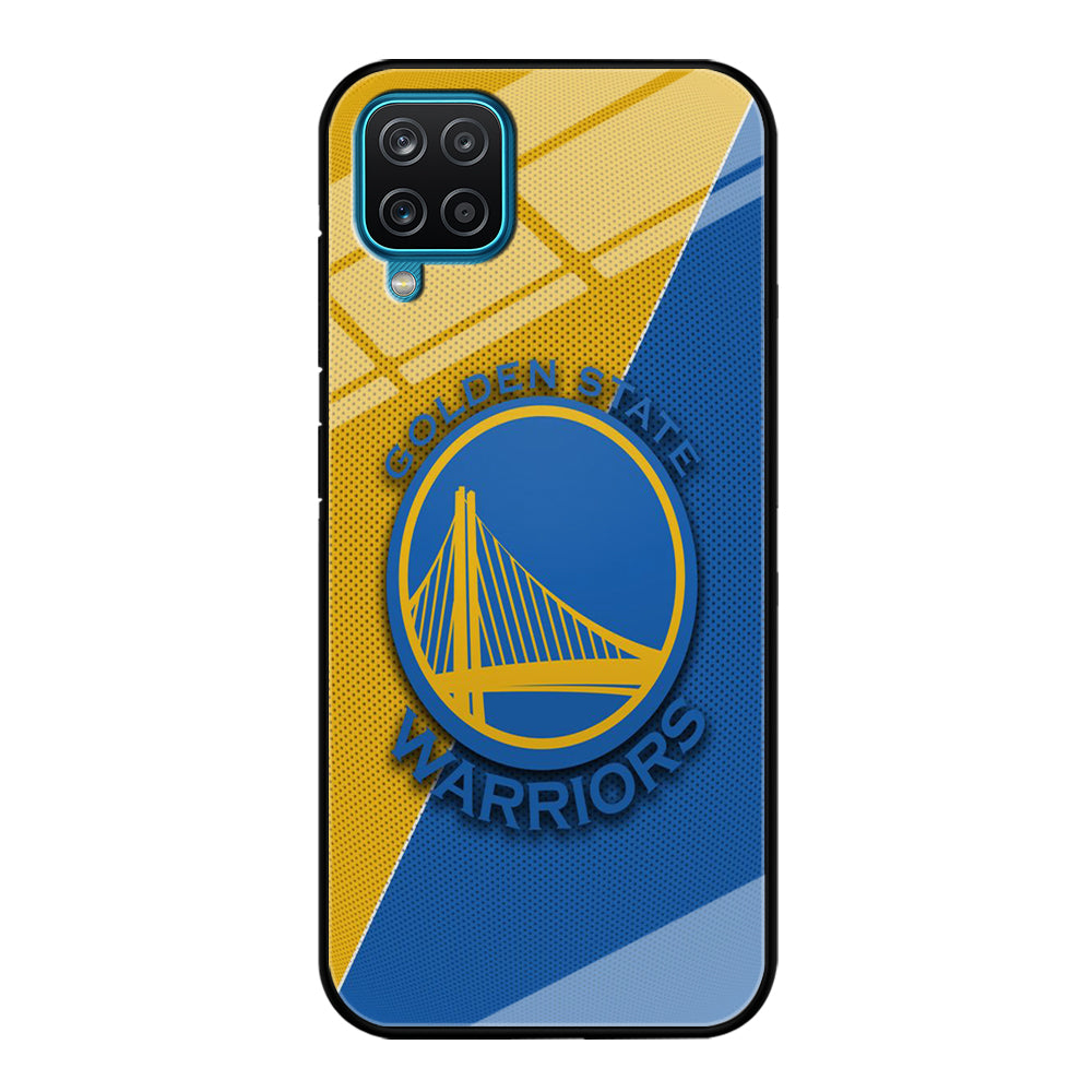NBA Golden State Warriors Basketball 002 Samsung Galaxy A12 Case-Phone Case-Tempered Glass Case-Altracase