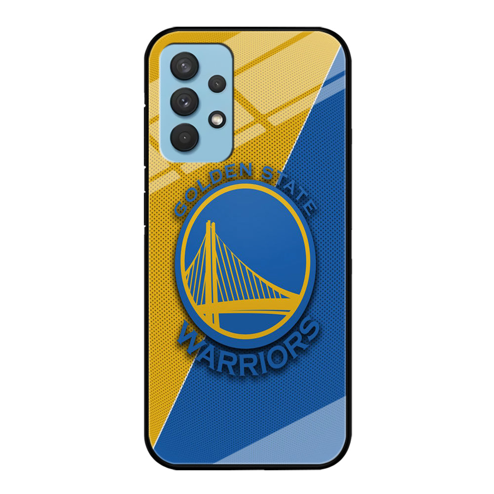 NBA Golden State Warriors Basketball 002 Samsung Galaxy A32 Case-Phone Case-Tempered Glass Case-Altracase