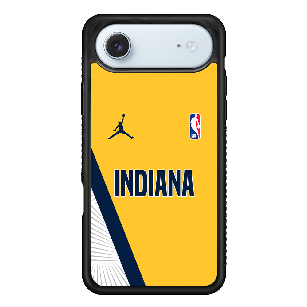 NBA Indiana Pacers Yellow Jordan iPhone 17 Air Case - Altracase