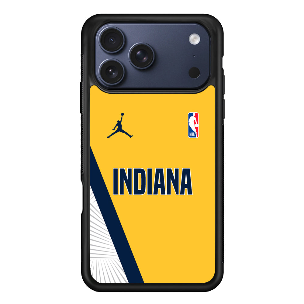 NBA Indiana Pacers Yellow Jordan iPhone 17 Pro Max Case - Altracase