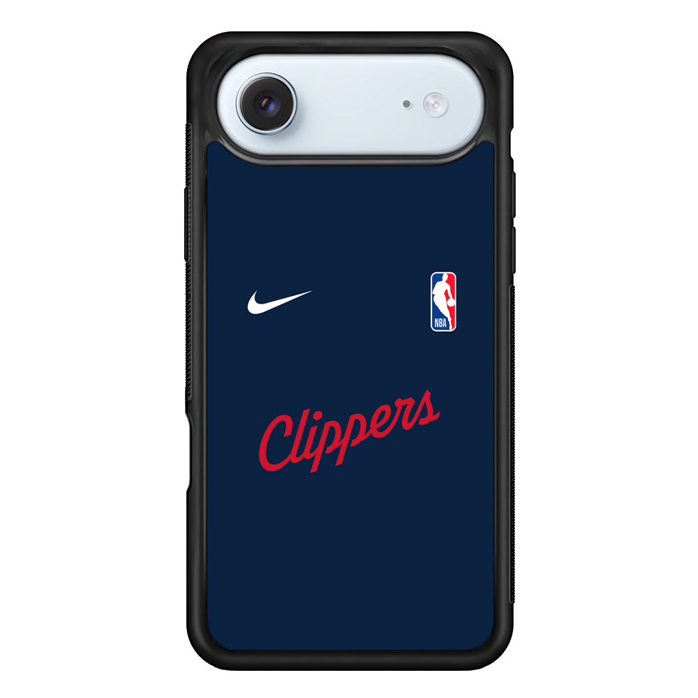 NBA LA Clippers Navy Nike iPhone 17 Air Case - Altracase
