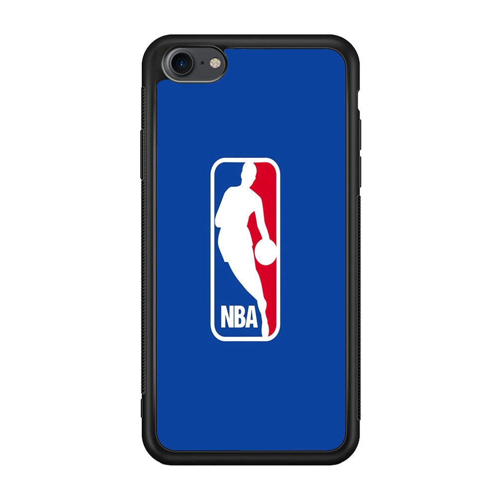 NBA Logo iPhone SE 2020 Case-Phone Case-Rubber Black (2D Case)-Altracase