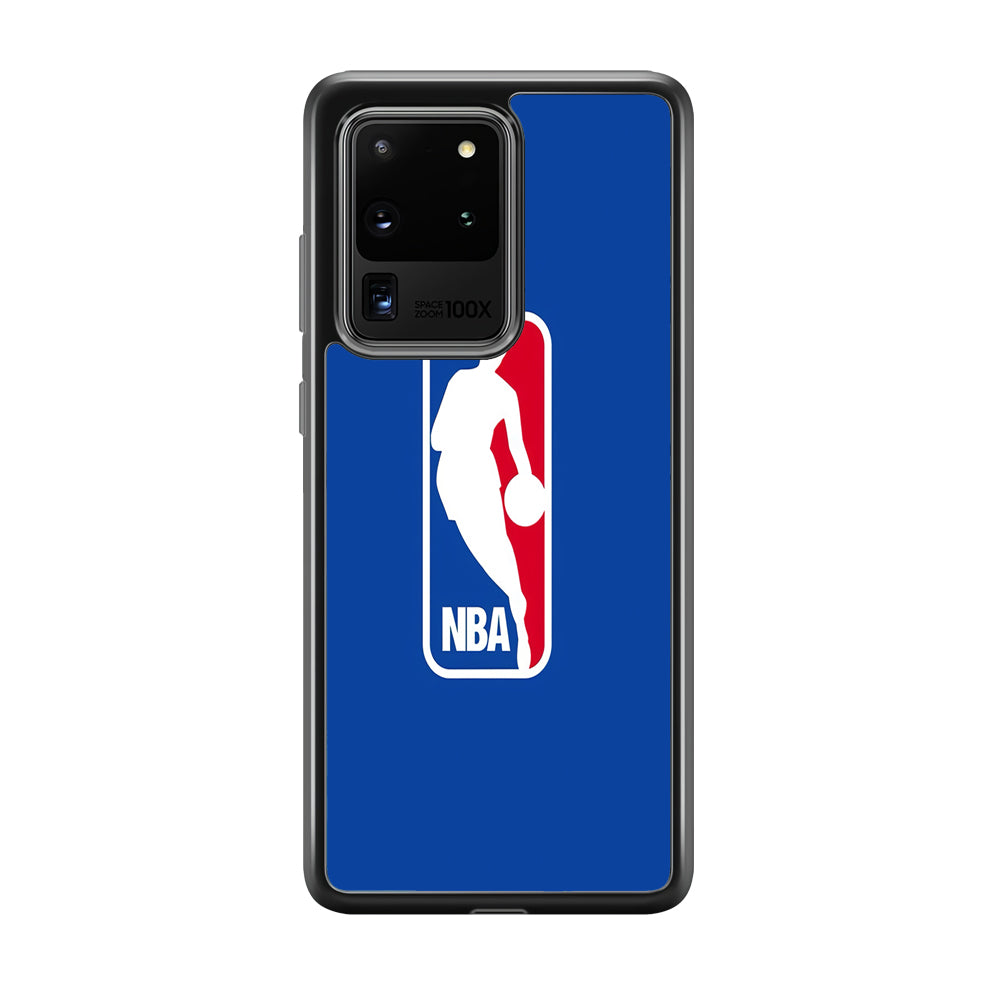 NBA Logo Samsung Galaxy S20 Ultra Case-Phone Case-Rubber Black (2D Case)-Altracase