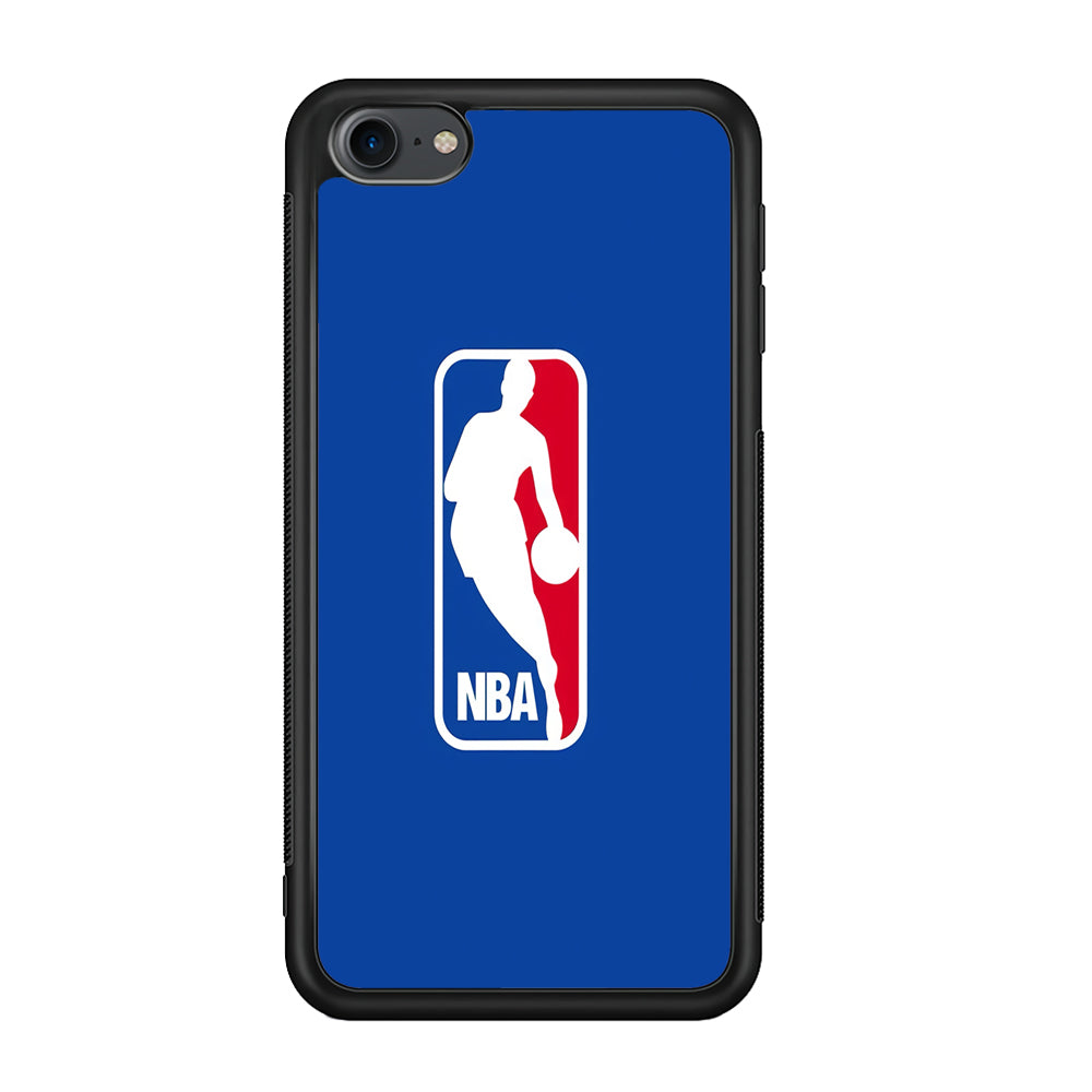 NBA Logo iPod Touch 6 Case-Phone Case-Rubber White (2D Case)-Altracase