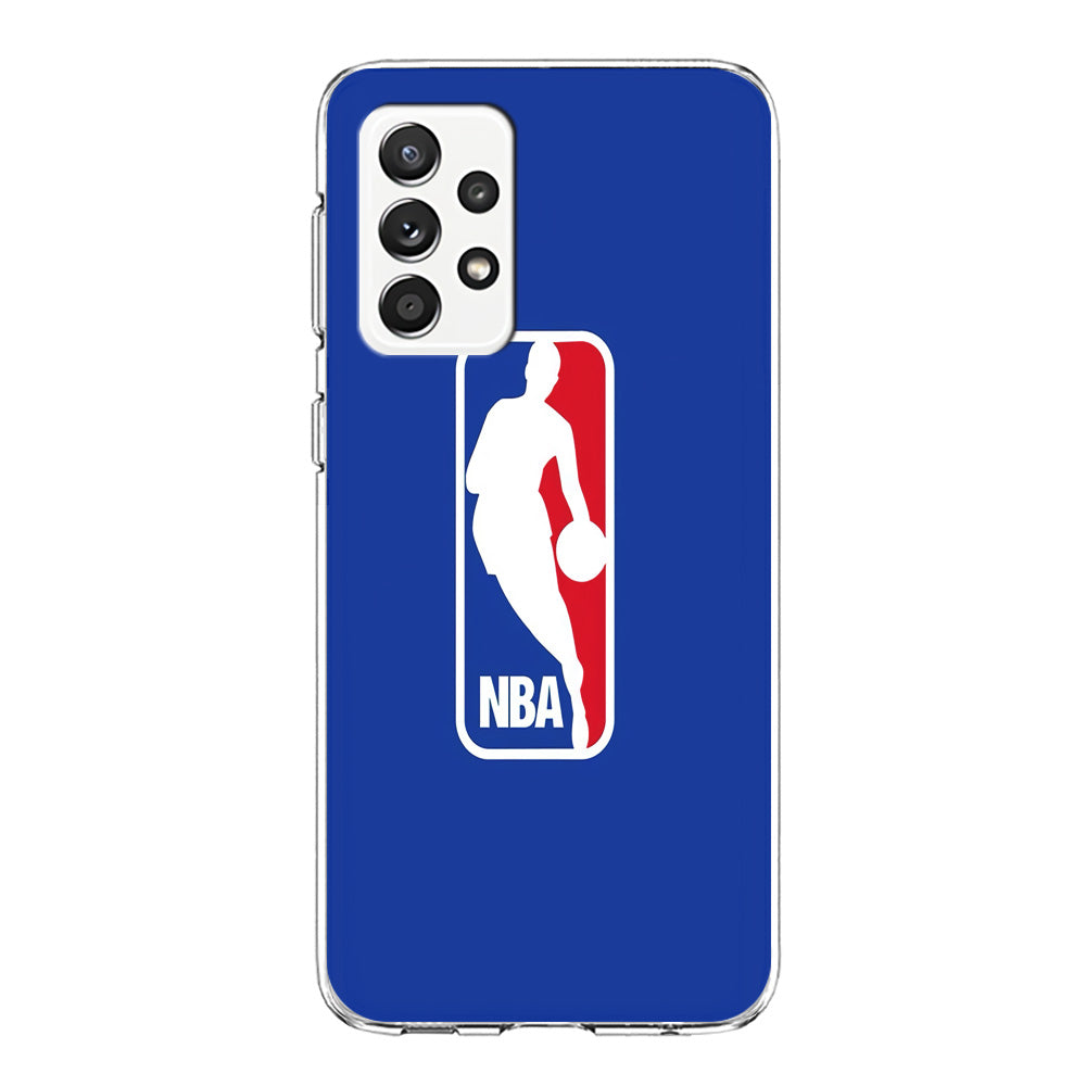 NBA Logo Samsung Galaxy A72 Case-Phone Case-Clear Soft Case-Altracase