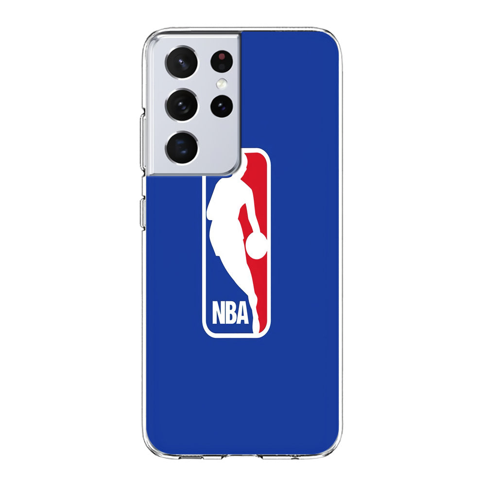 NBA Logo Samsung Galaxy S21 Ultra Case-Phone Case-Clear Soft Case-Altracase