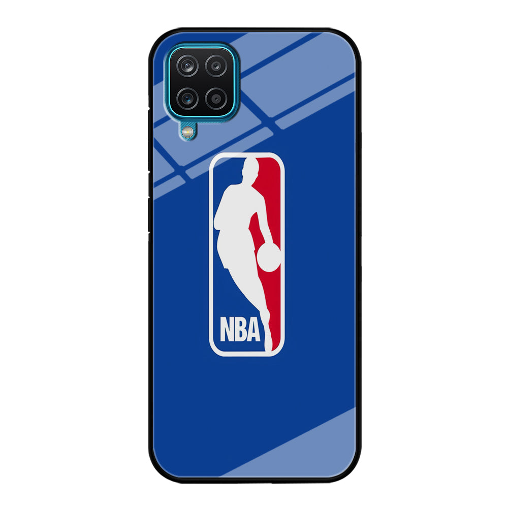 NBA Logo Samsung Galaxy A12 Case-Phone Case-Tempered Glass Case-Altracase