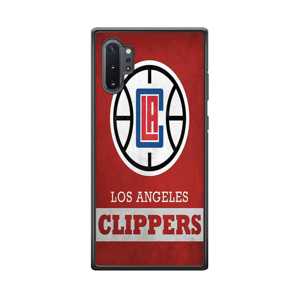 NBA Los Angeles Clippers Basketball 001 Samsung Galaxy Note 10 Plus Case-Phone Case-Tempered Glass Case-Altracase