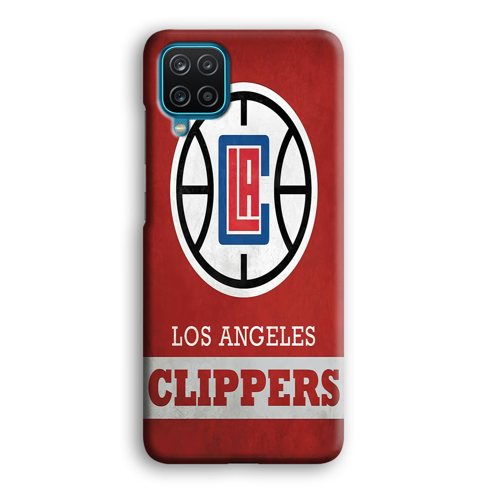 NBA Los Angeles Clippers Basketball 001 Samsung Galaxy A12 Case-Phone Case-3D Case-Altracase