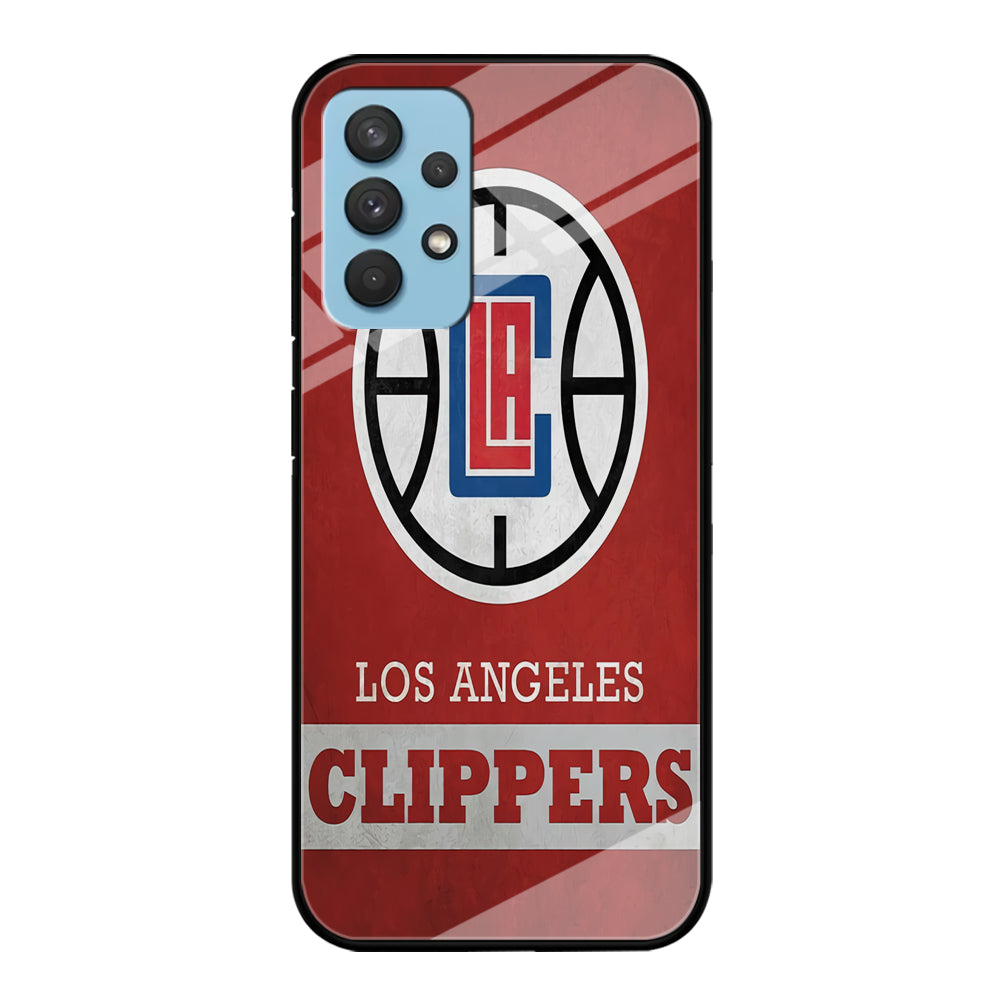 NBA Los Angeles Clippers Basketball 001 Samsung Galaxy A32 Case-Phone Case-Tempered Glass Case-Altracase