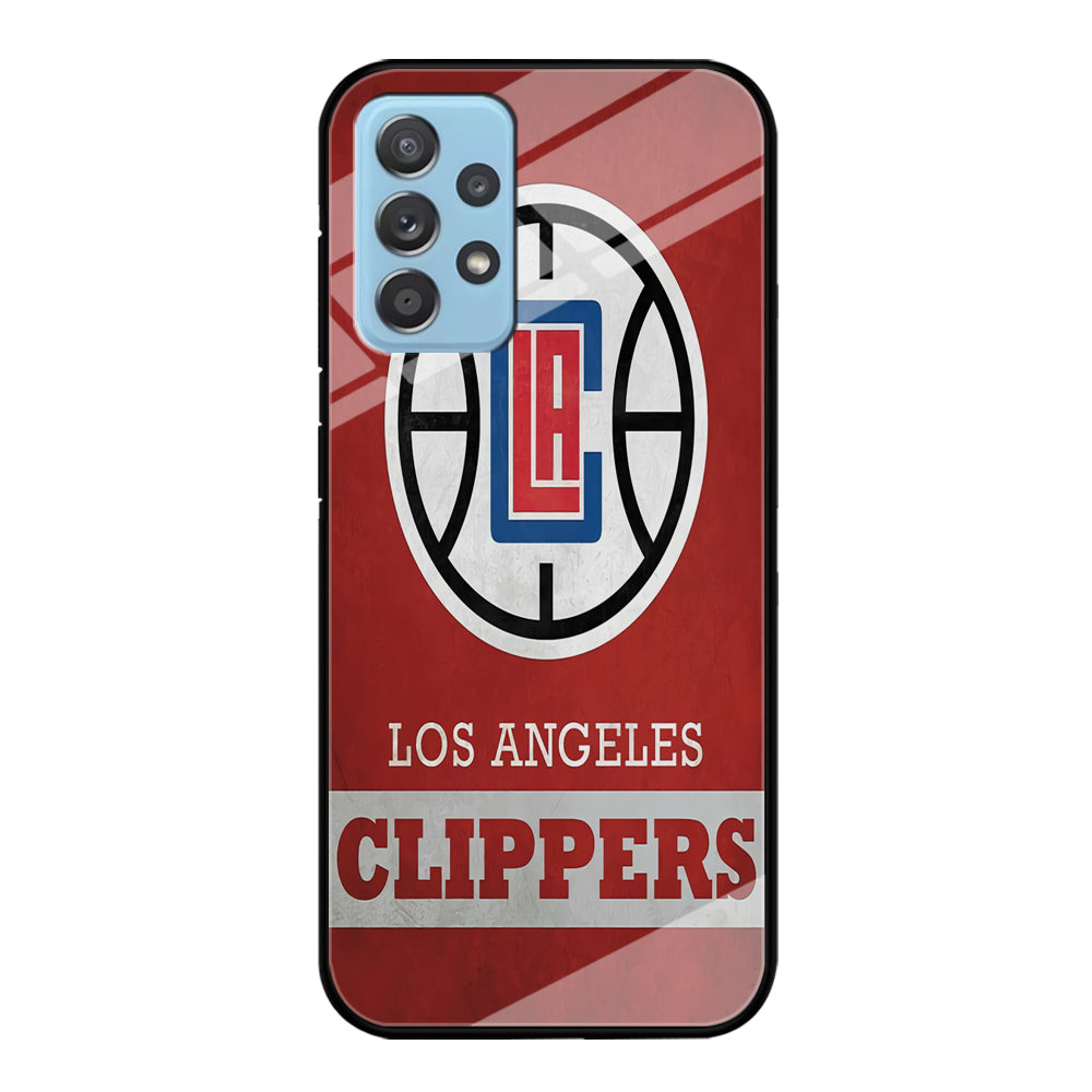 NBA Los Angeles Clippers Basketball 001 Samsung Galaxy A72 Case-Phone Case-Tempered Glass Case-Altracase