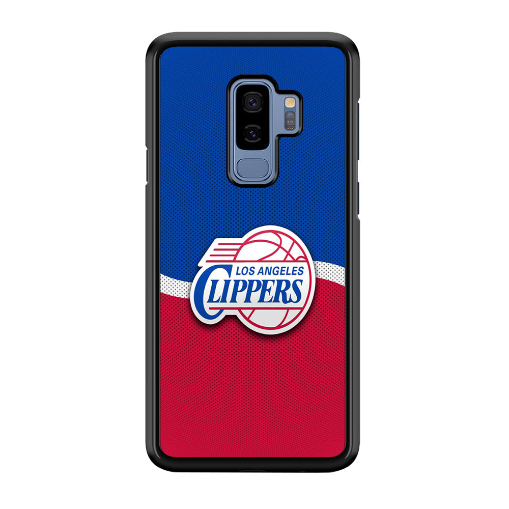 NBA Los Angeles Clippers Basketball 002 Samsung Galaxy S9 Plus Case-Phone Case-Rubber Black (2D Case)-Altracase