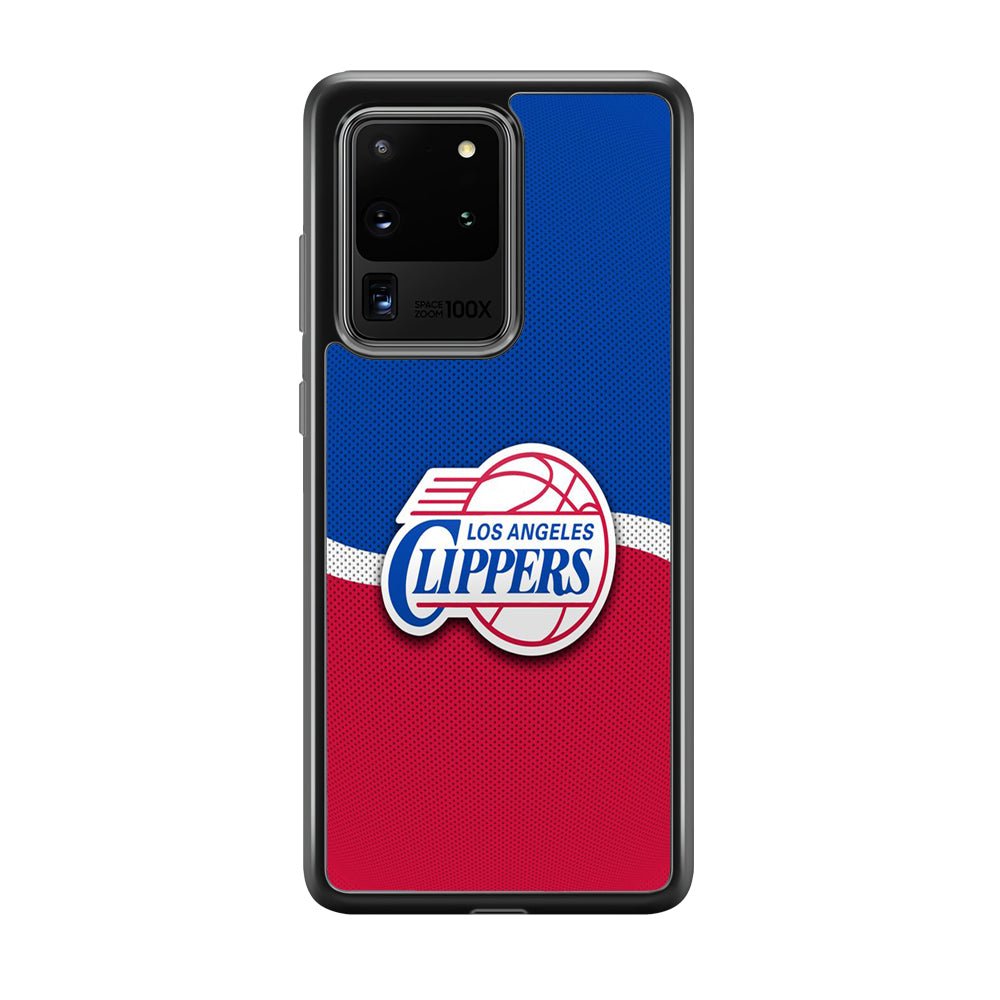 NBA Los Angeles Clippers Basketball 002 Samsung Galaxy S20 Ultra Case-Phone Case-Tempered Glass Case-Altracase